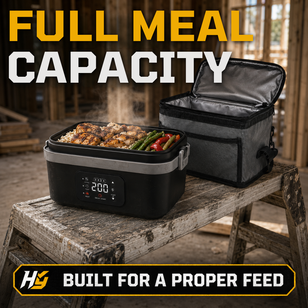 Hard Yards Gear - Portable Heating Lunch Box